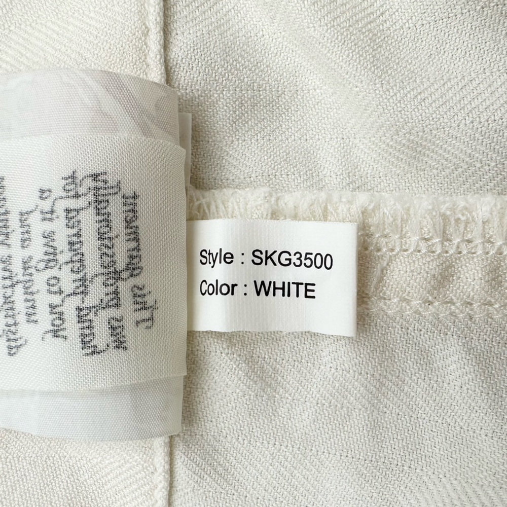 Da-Nang Off White Camo Long Maxi Skirt Cargo Silk - Picture 15 of 15